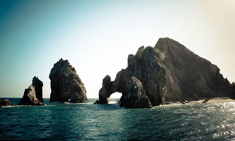 Sea of Cortez yacht charter with rocky outposts